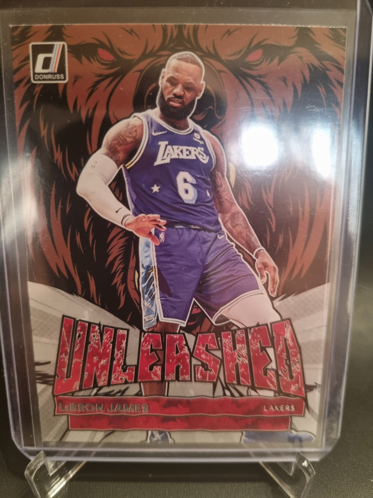 2022-23 Panini Donruss #3 Lebron James Unleashed