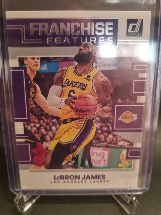 2022-23 Panini Donruss #23 Lebron James Franchise Features