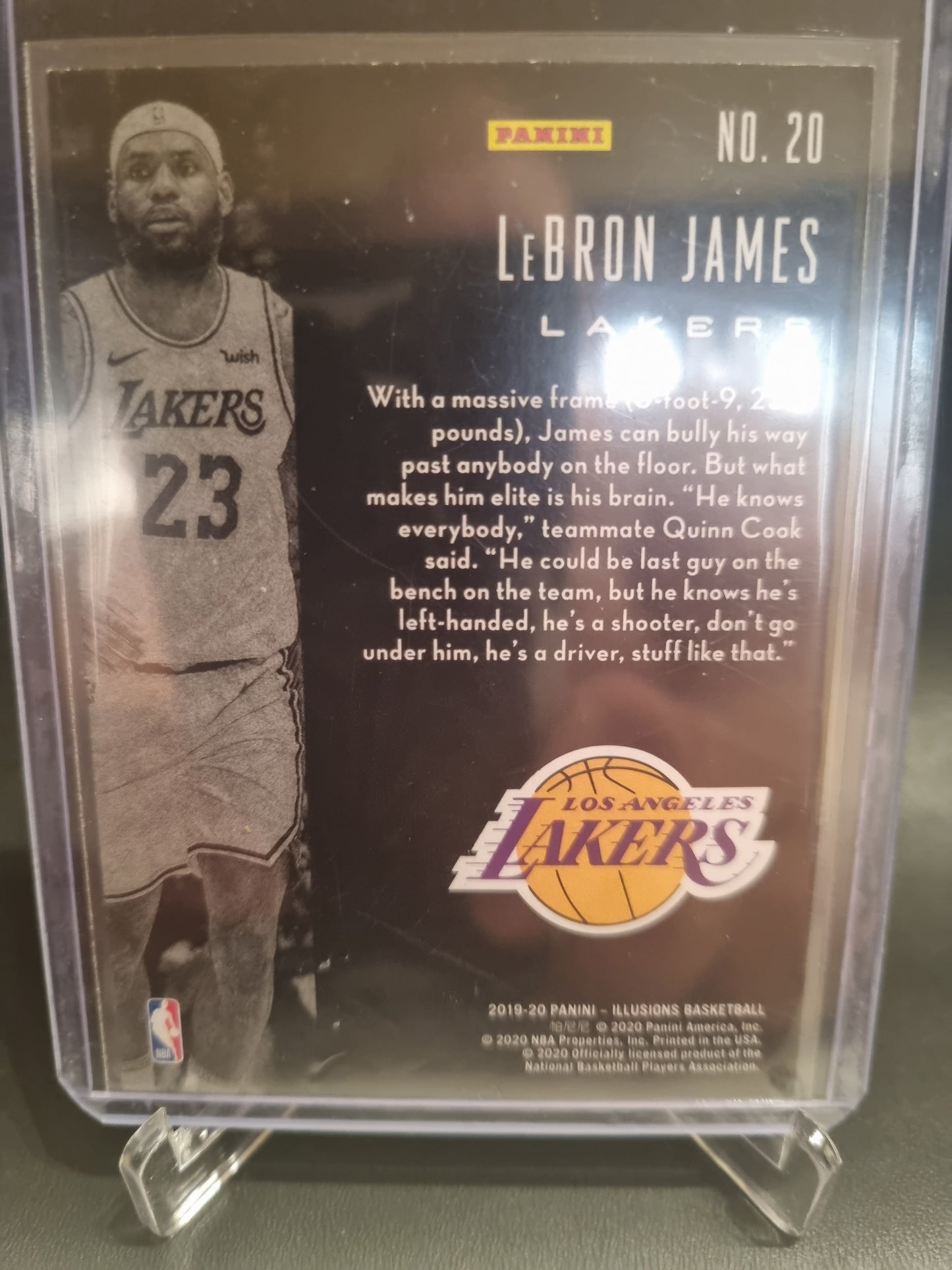 2019-20 Panini Illusions #20 Lebron James