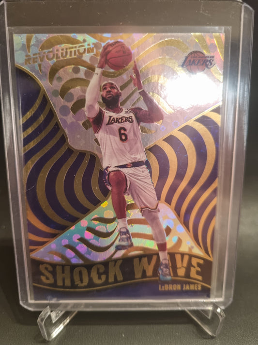 2021-22 Panini Revolution #5 Lebron James Shock Wave