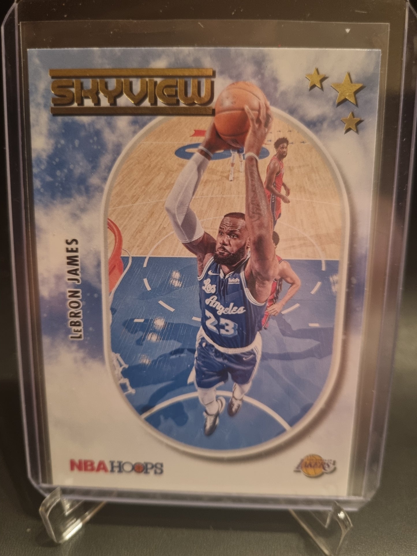 2021-22 Panini Hoops #3 Lebron James Sky View