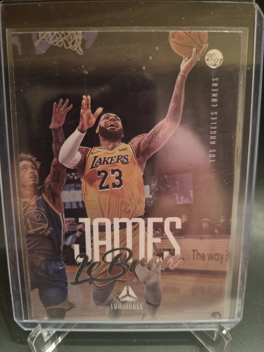 2020-21 Panini Chronicles #152 Lebron James Luminance