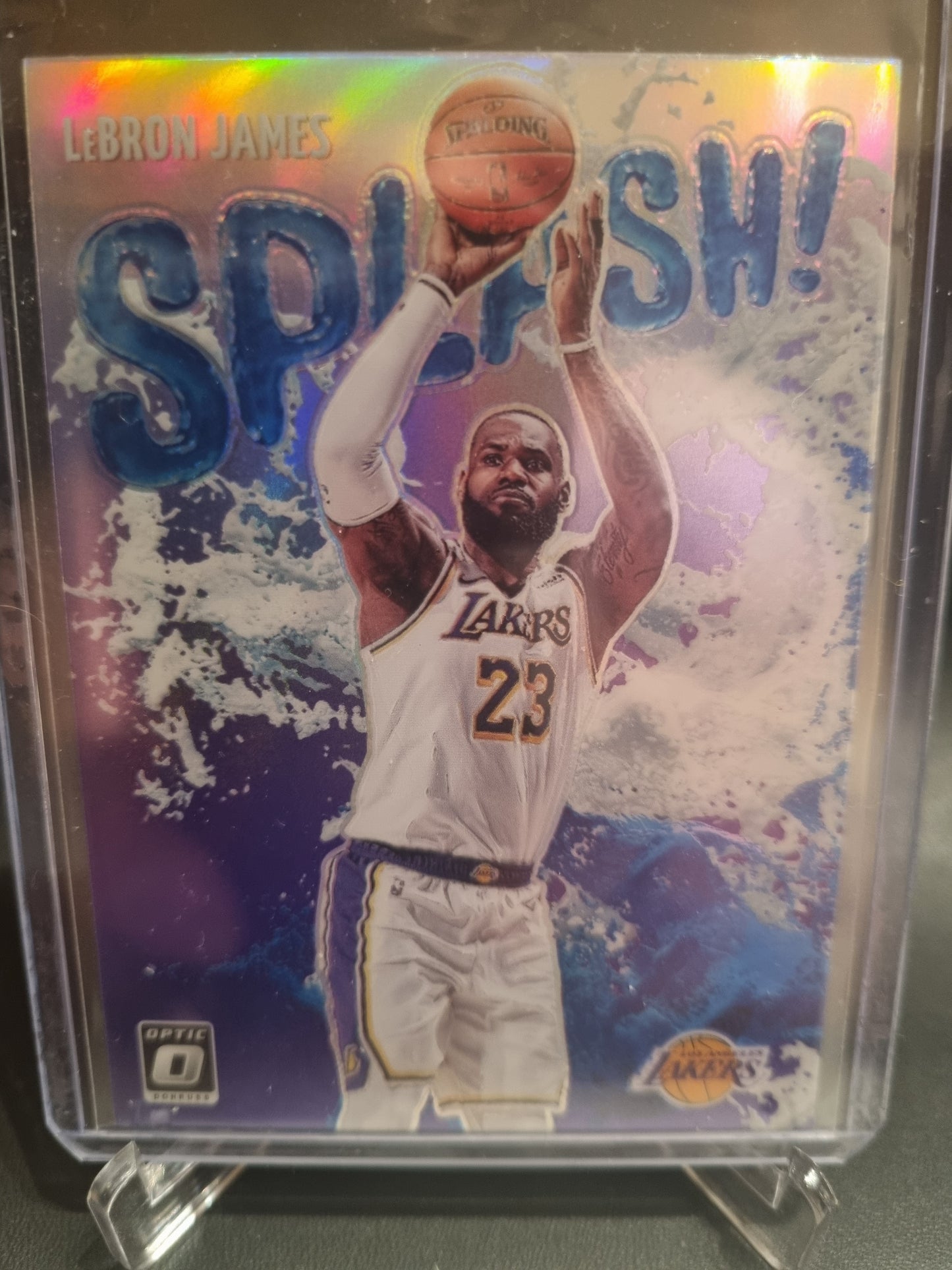 2021-22 Panini Donruss Optic #11 Lebron James Splash