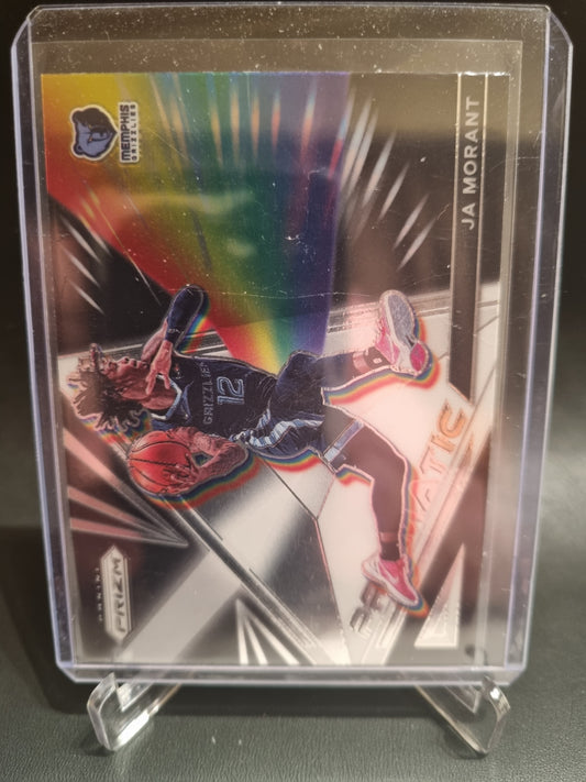 2021-22 Panini Prizm #14 JA Morant Prizmatic