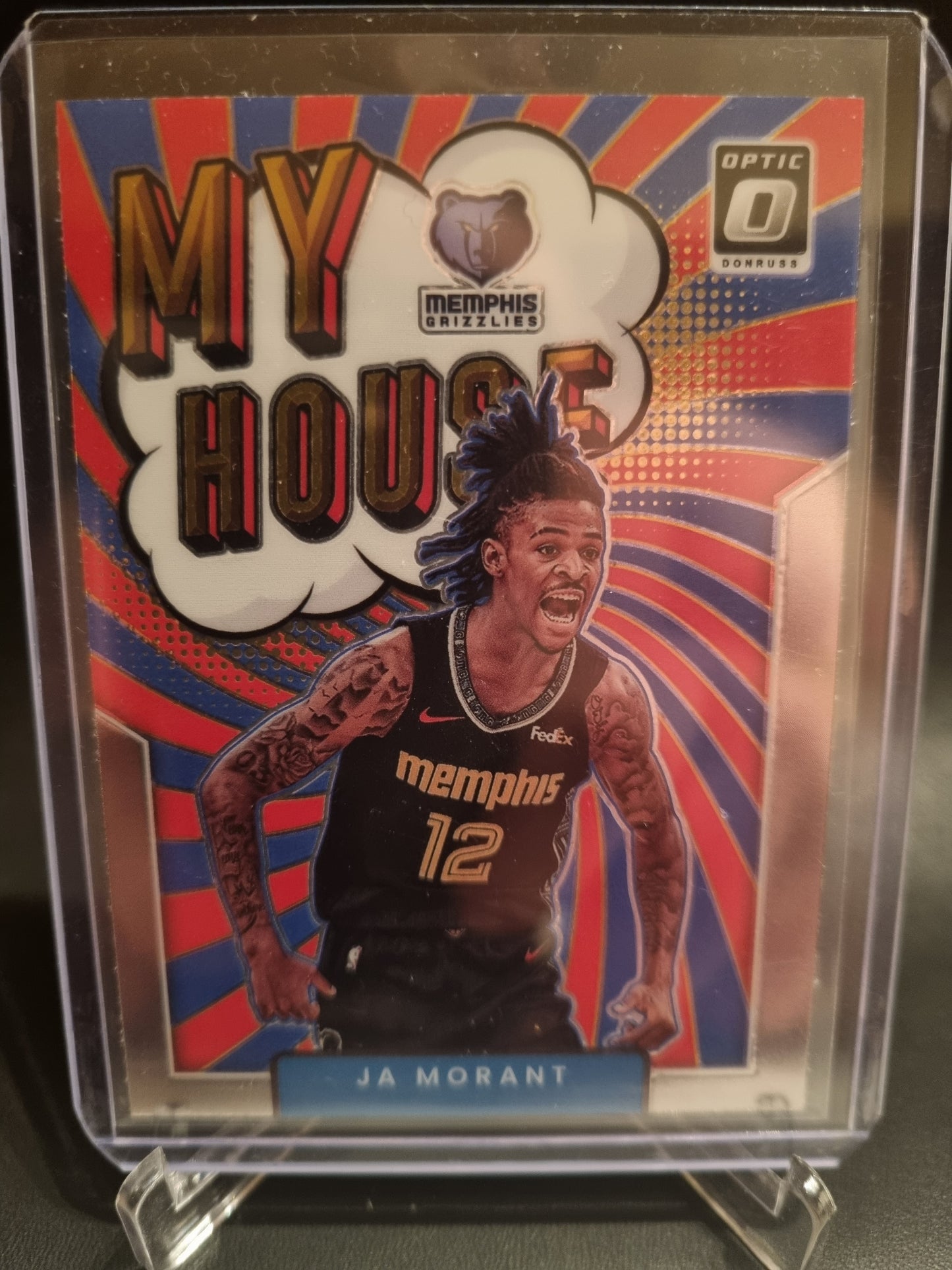 2021-22 Panini Donruss Optic #12 JA Morant My House