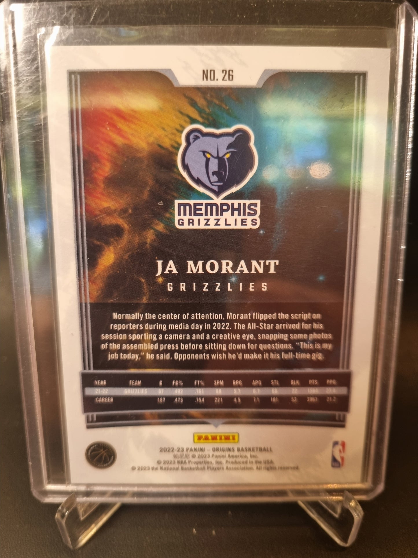 2022-23 Panini Origins #26 JA Morant