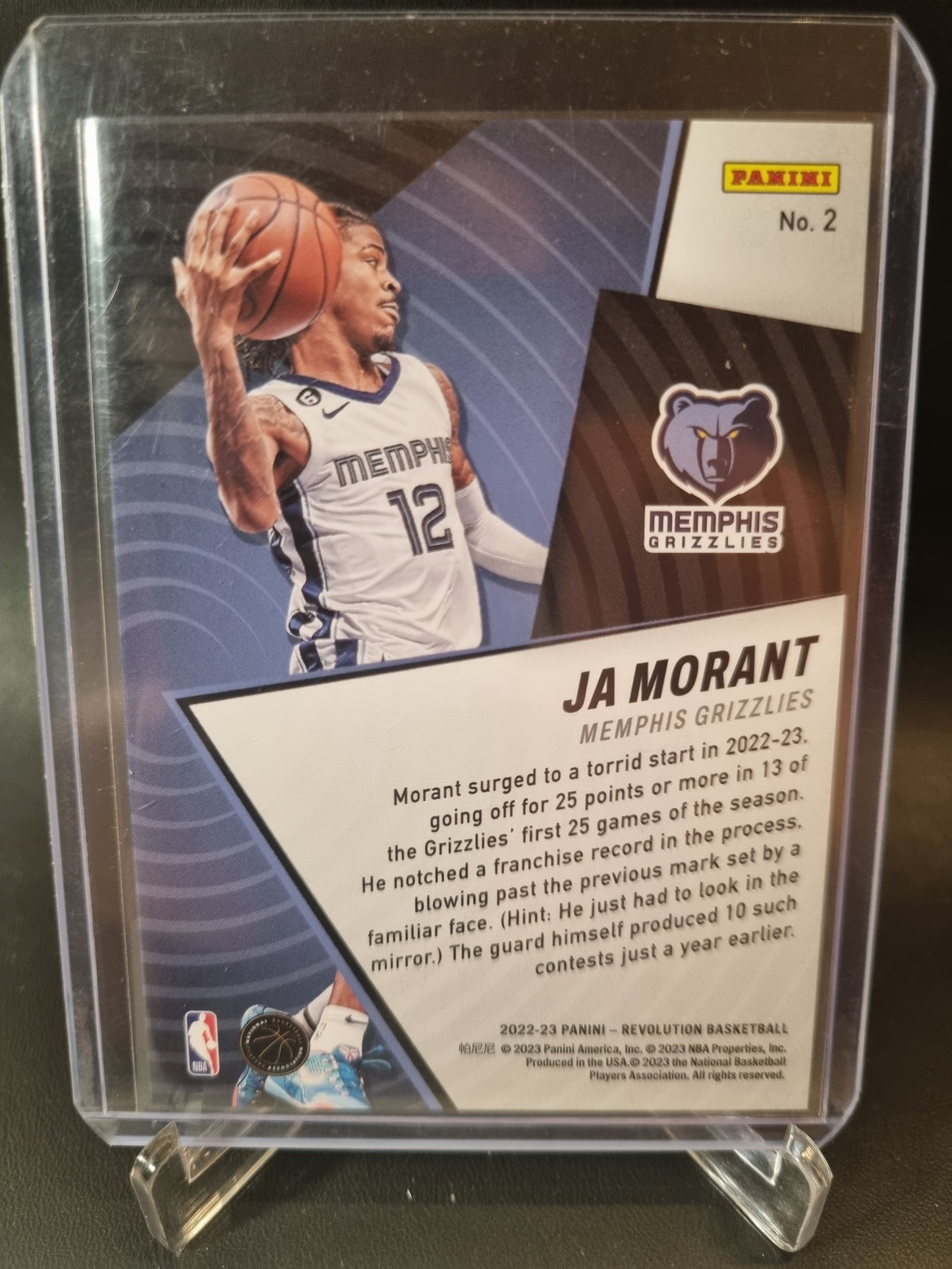 2022-23 Panini Revolution #2 JA Morant Shock Wave