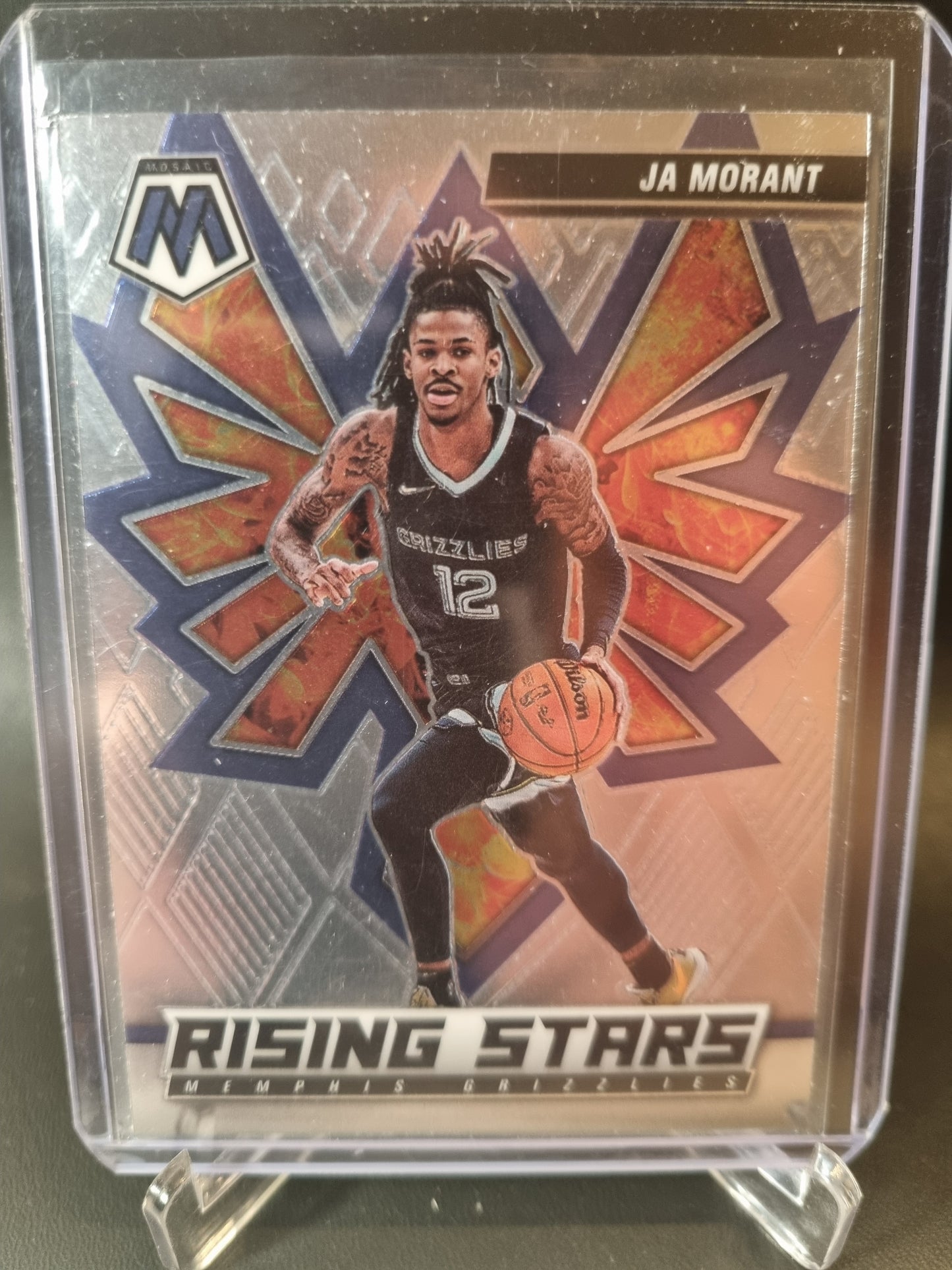 2021-22 Panini Mosaic #12 JA Morant Rising Stars