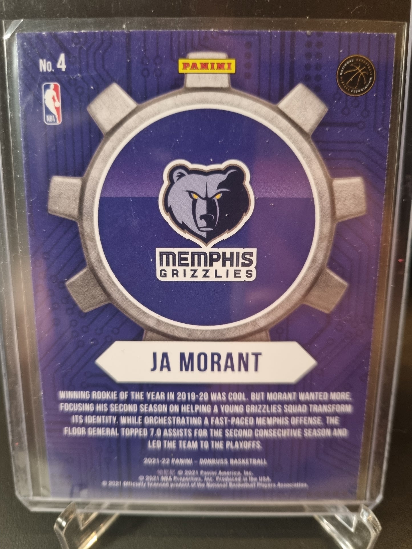 2021-22 Panini Donruss #4 JA Morant Cratsmen