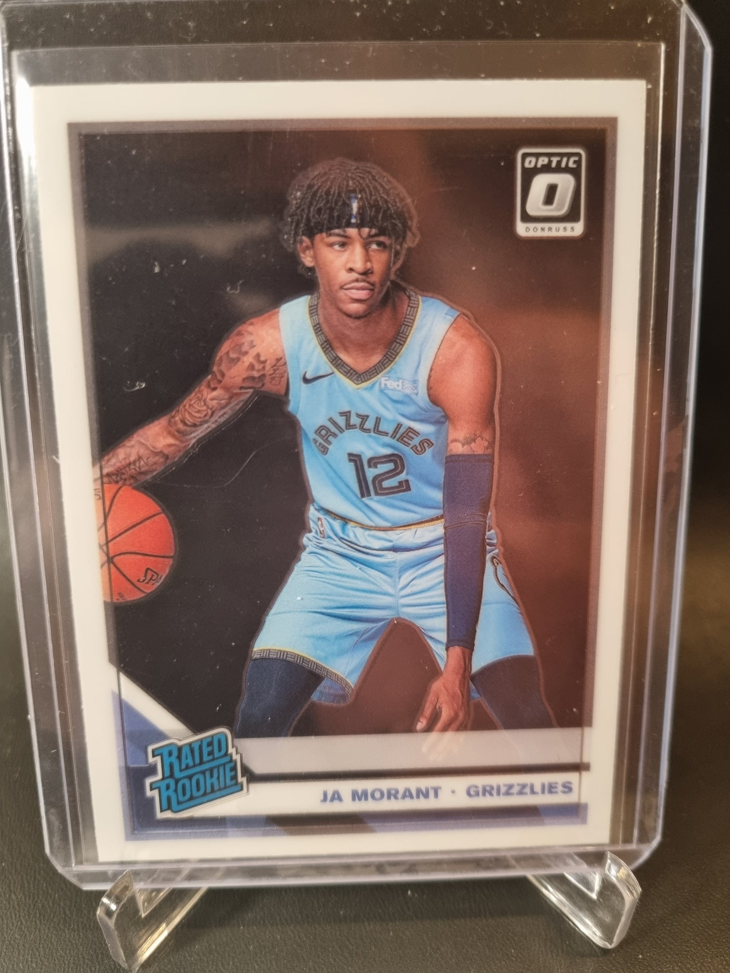 2019-20 Panini Donruss Optic #18 JA Morant Rookie Card Rated Rookie