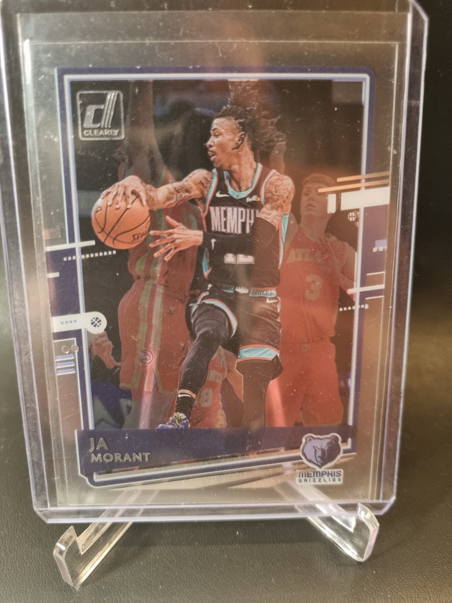 2020-21 Panini Clearly Donruss  #18 JA Morant Clearly