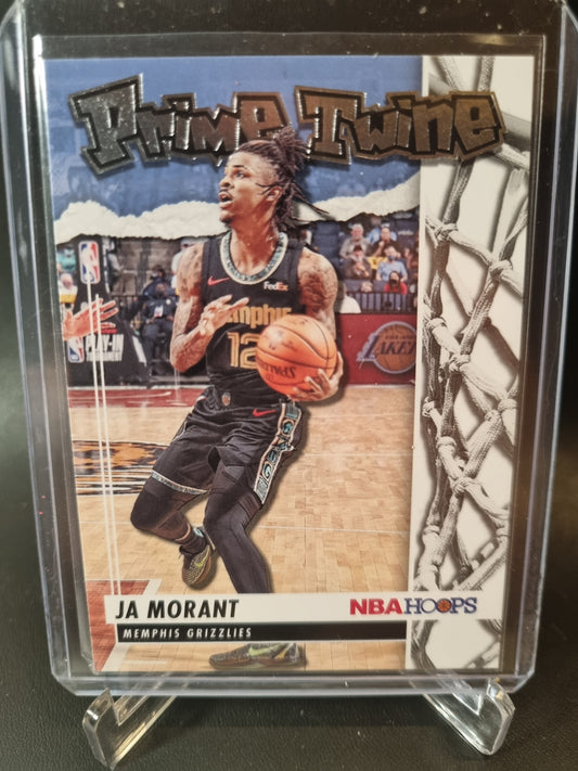 2021-22 Panini Hoops #23 JA Morant Prime Time