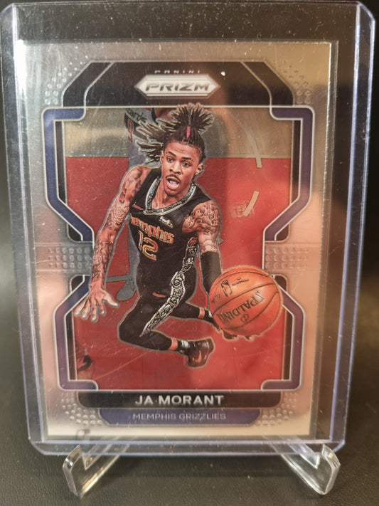 2021-22 Panini Prizm #194 JA Morant Base