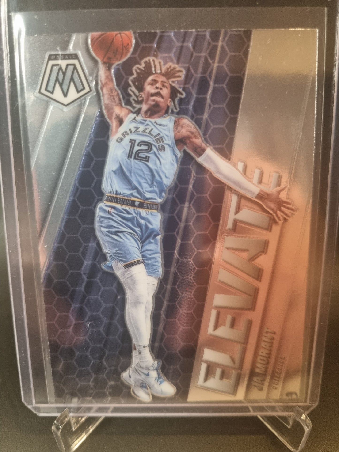 2020-21 Panini Mosaic #13 JA Morant Elevate