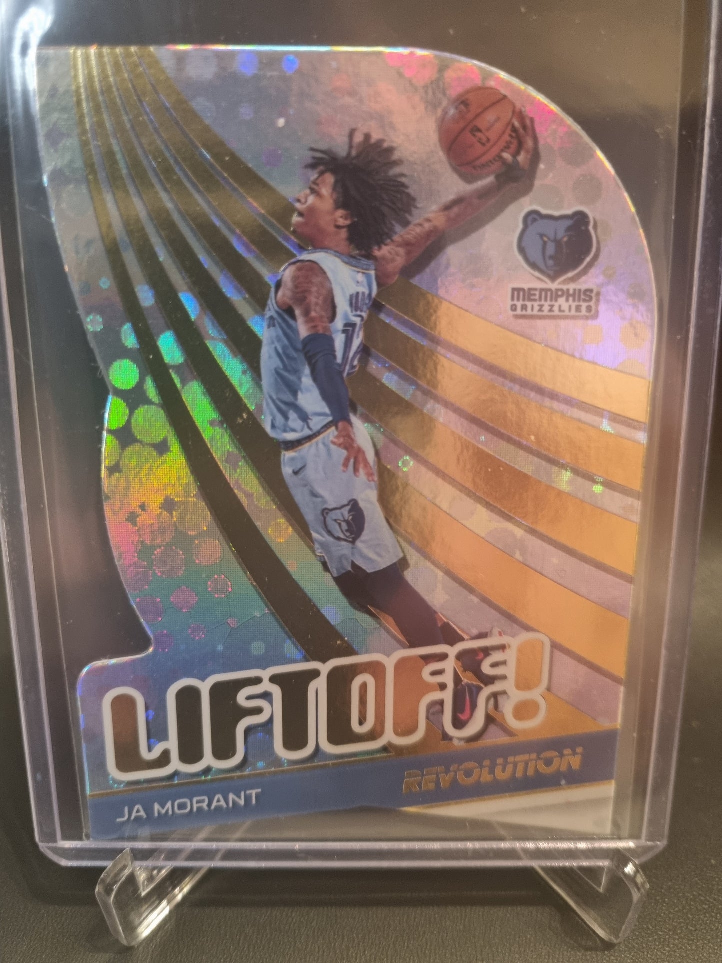 2020-21 Panini Revolution #7 JA Morant Lift Off Die Cut