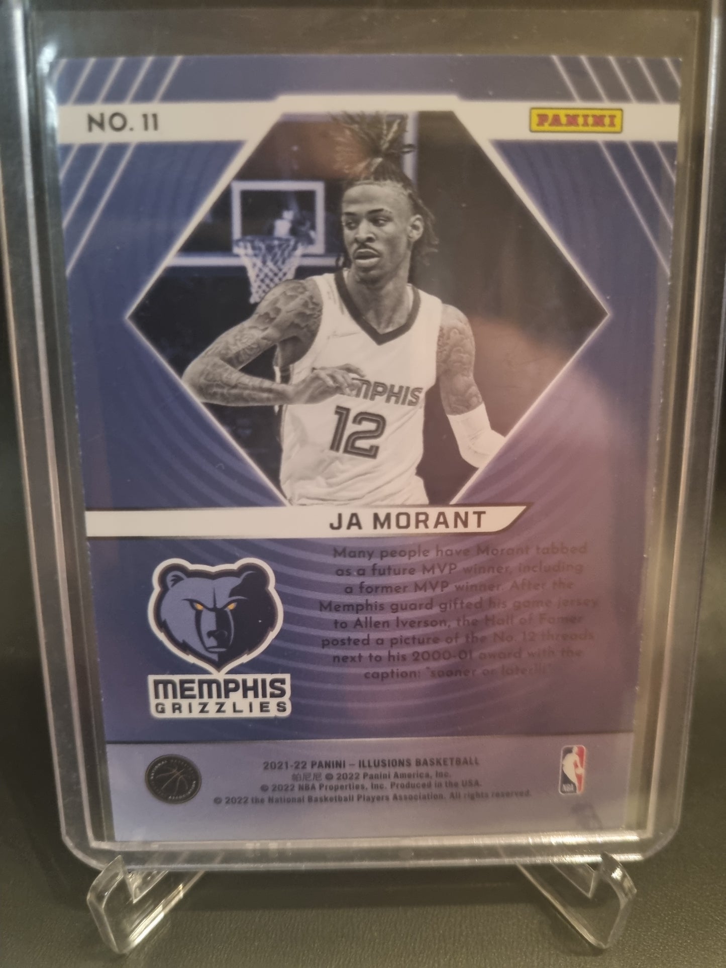 2021-22 Panini Illusions #11 JA Morant Illuminated