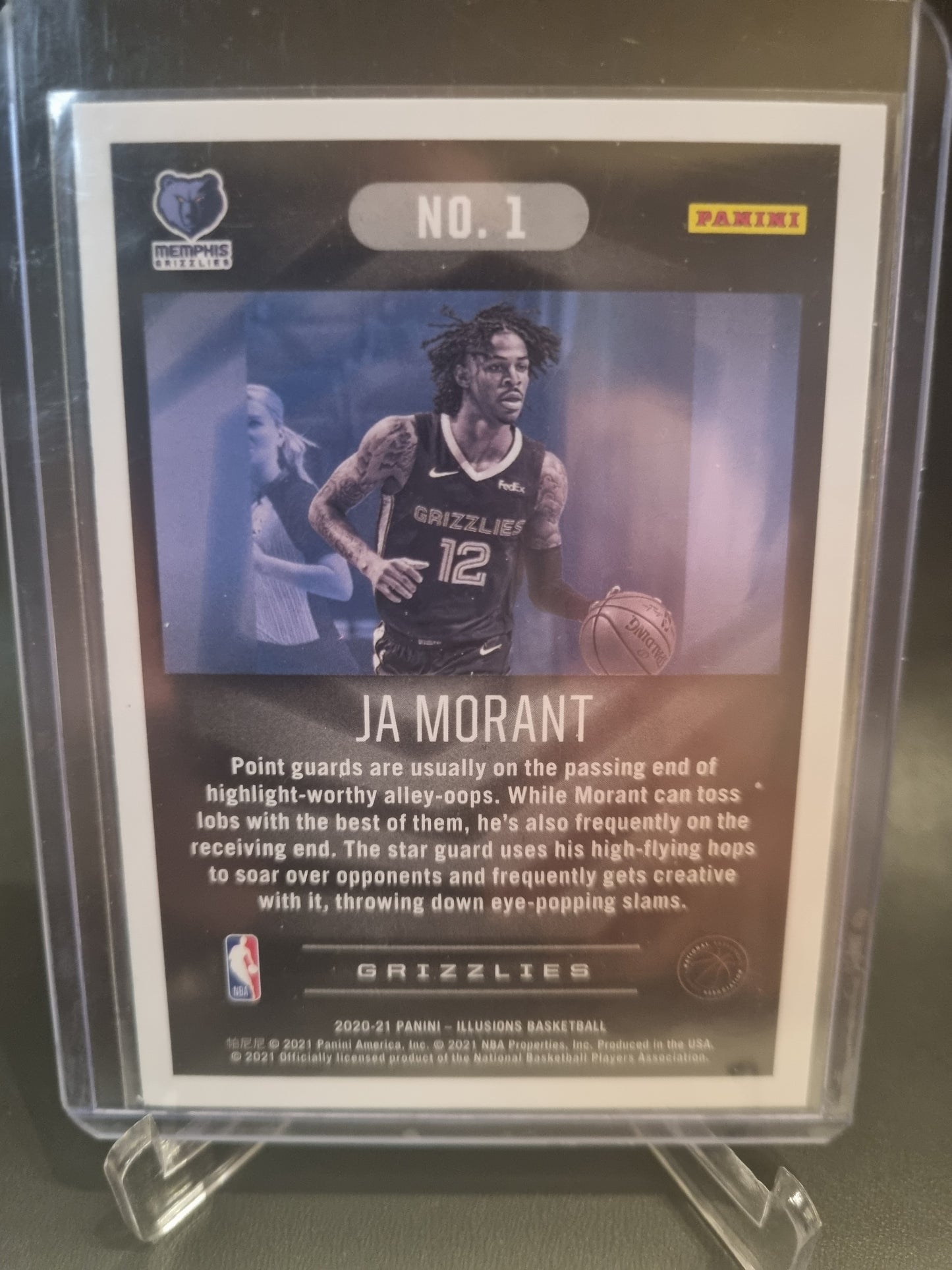 2020-21 Panini Illusions #1 JA Morant