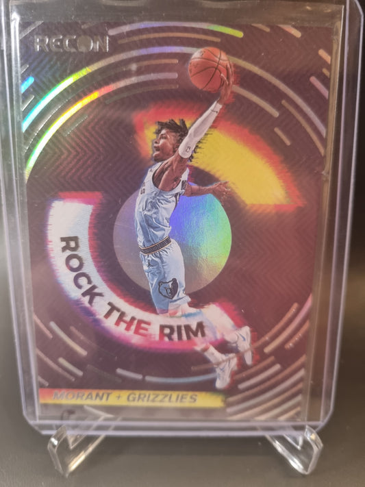 2021-22 Panini Recon #10 JA Morant Rock The Rim