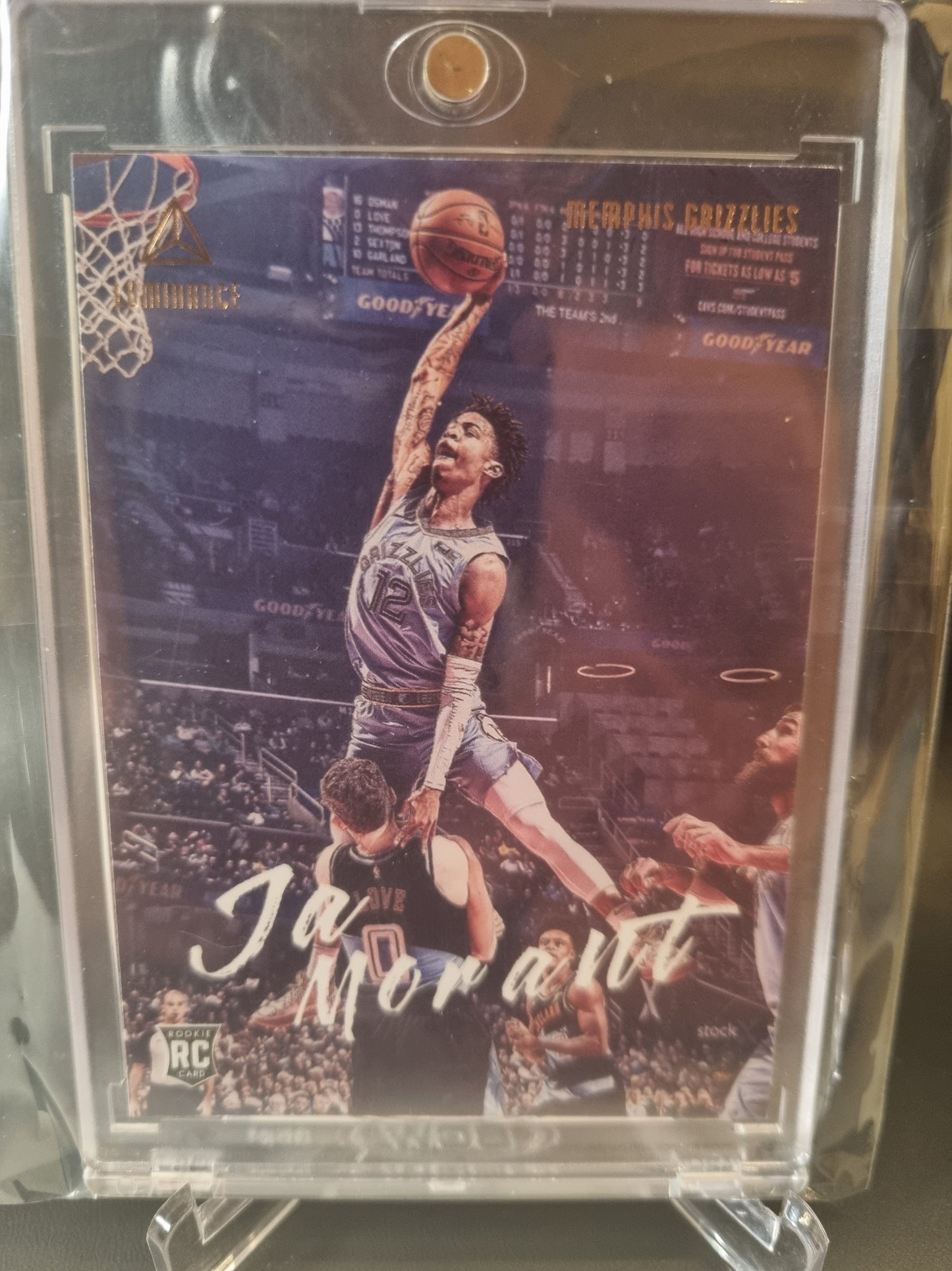 2019-20 Panini Chronicles Luminance #165 JA Morant Rookie Card