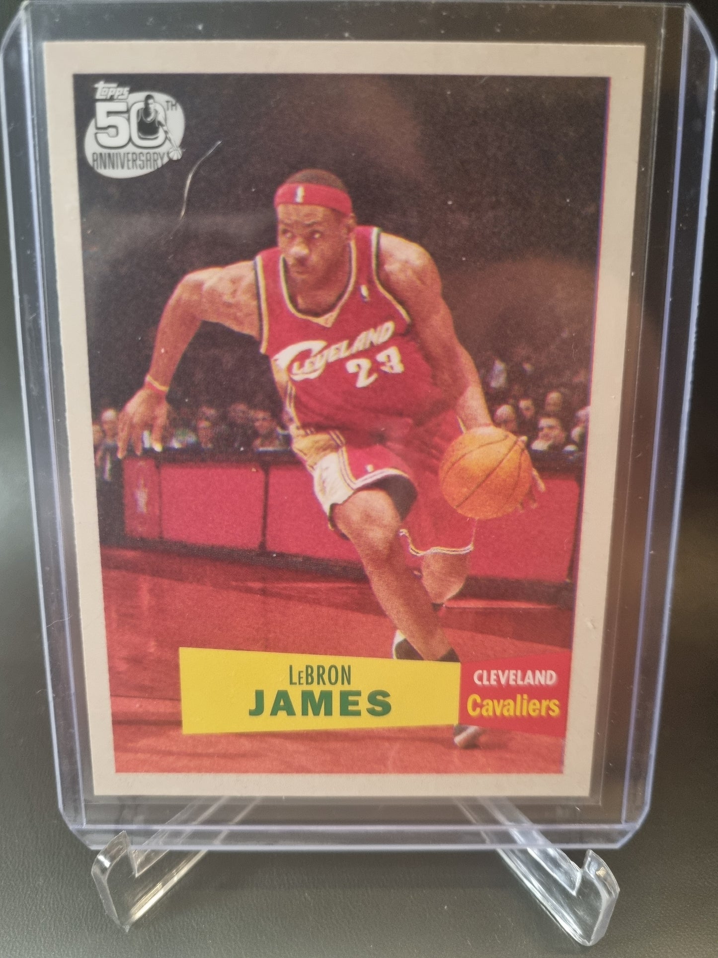 2007 Topps #23 Lebron James Topps 50th Anniversary