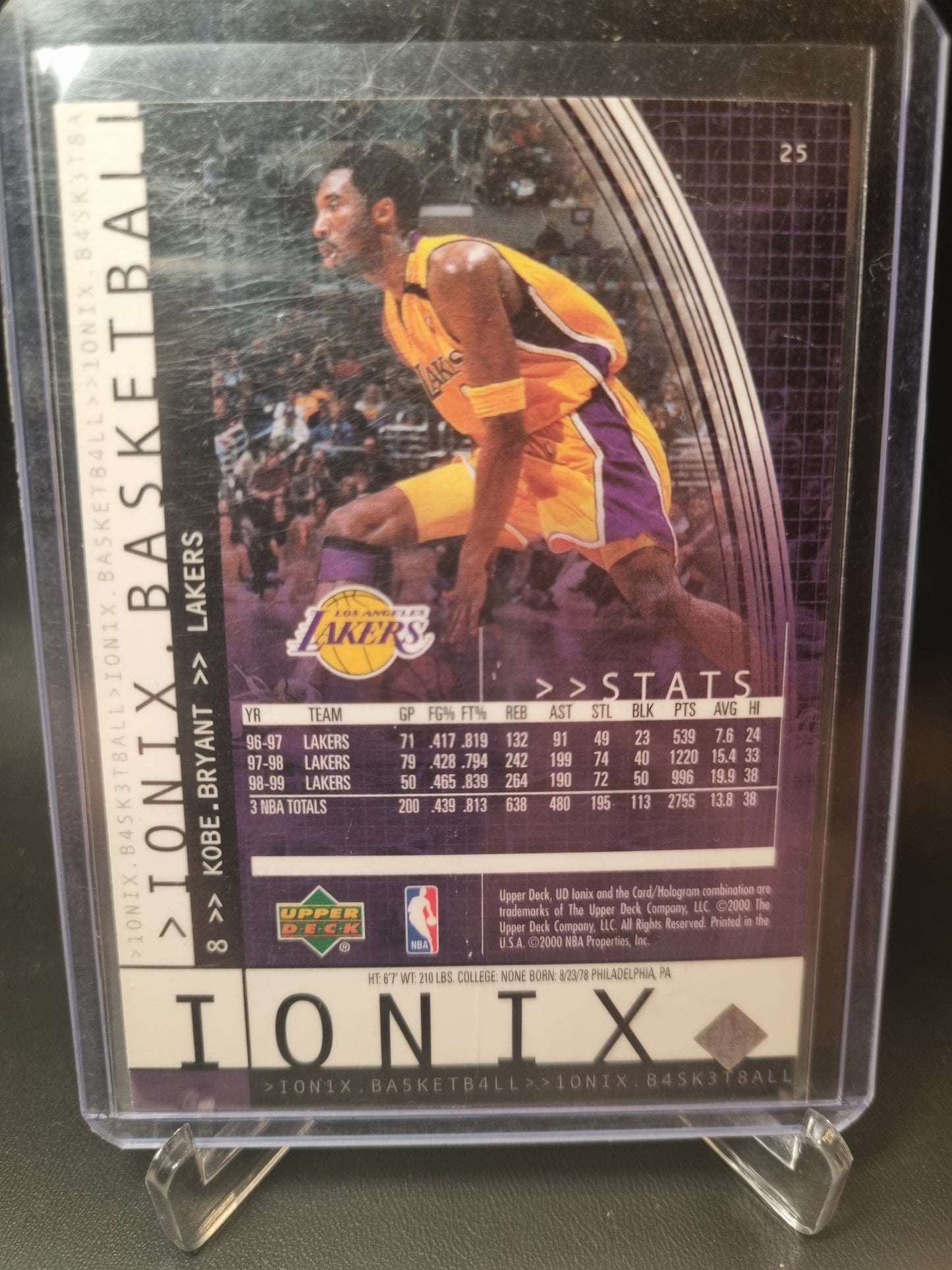 2000 Upper Deck #25 Kobe Bryant Ionix