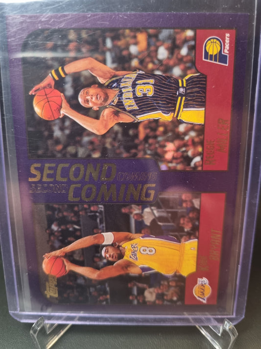 2000 Topps #292 Kobe Bryant/Reggie Miller Second Coming