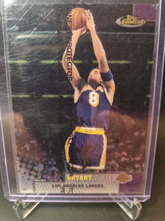 1999 Topps Finest #64 Kobe Bryant Topps Finest Protector