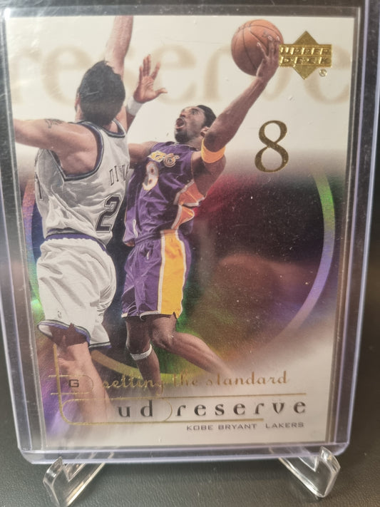 2001 Upper Deck #SS3 Kobe Bryant Setting The Standard Upper Deck Reserve