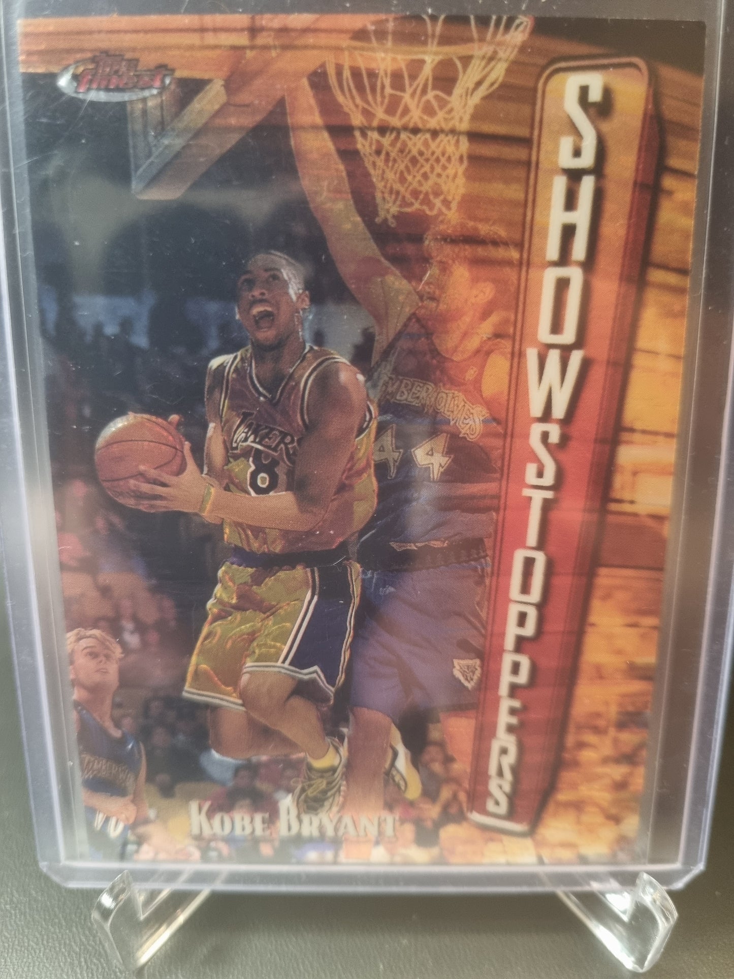 1997-98 Topps Finest #262 Kobe Bryant Show Stoppers Bronze