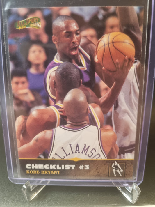 1996 The Score Board #150 Kobe Bryant Rookie Card Checklist