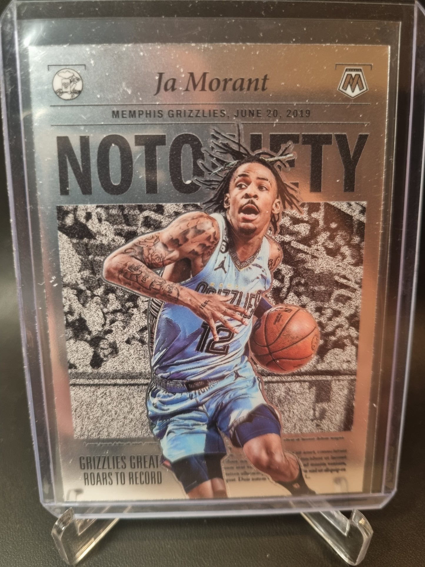 2022-23 Panini Mosaic #5 JA Morant Notoriety