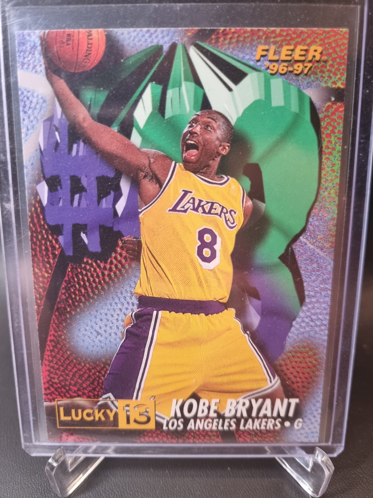 1996-97 Fleer #1 to 13 Full Set Lucky 13 Rookie Cards Including Kobe Bryant and Allen Iverson Rookie Card