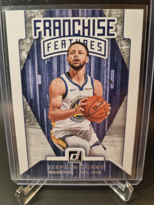2019-20 Panini Donruss #12 Stephen Curry Franchise Features