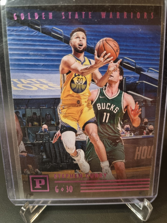 2020-21 Panini Chronicles #106 Stephen Curry Purple