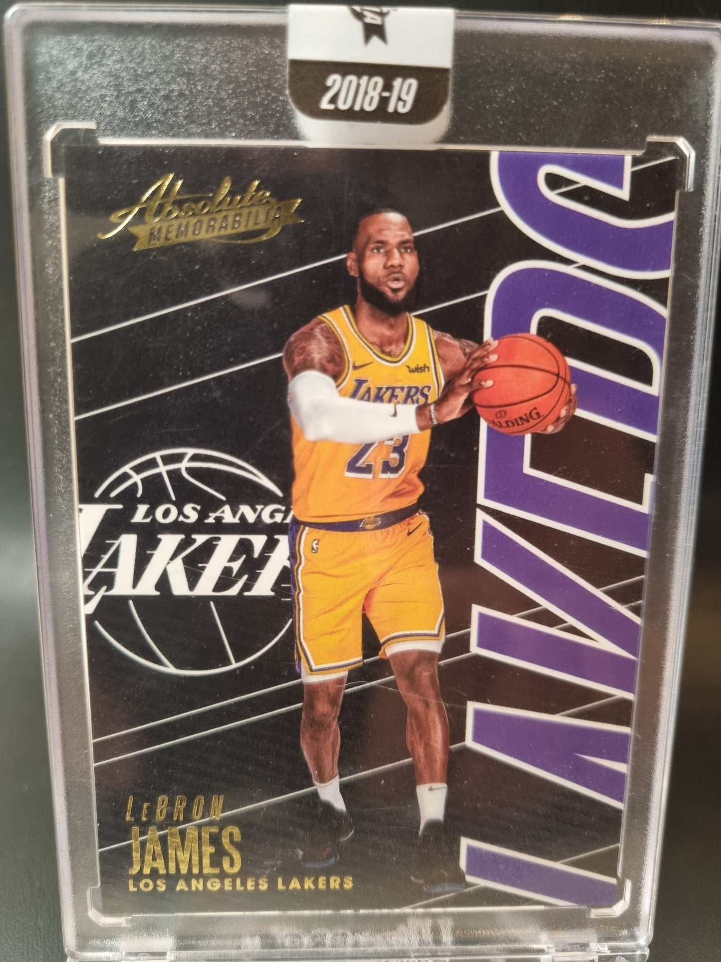 2018-19 Panini Absolute Memorabilia #23 Lebron James Uncirculated