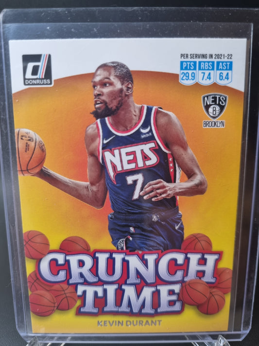 2022-23 Panini Donruss #8 Kevin Durant Crunch Time