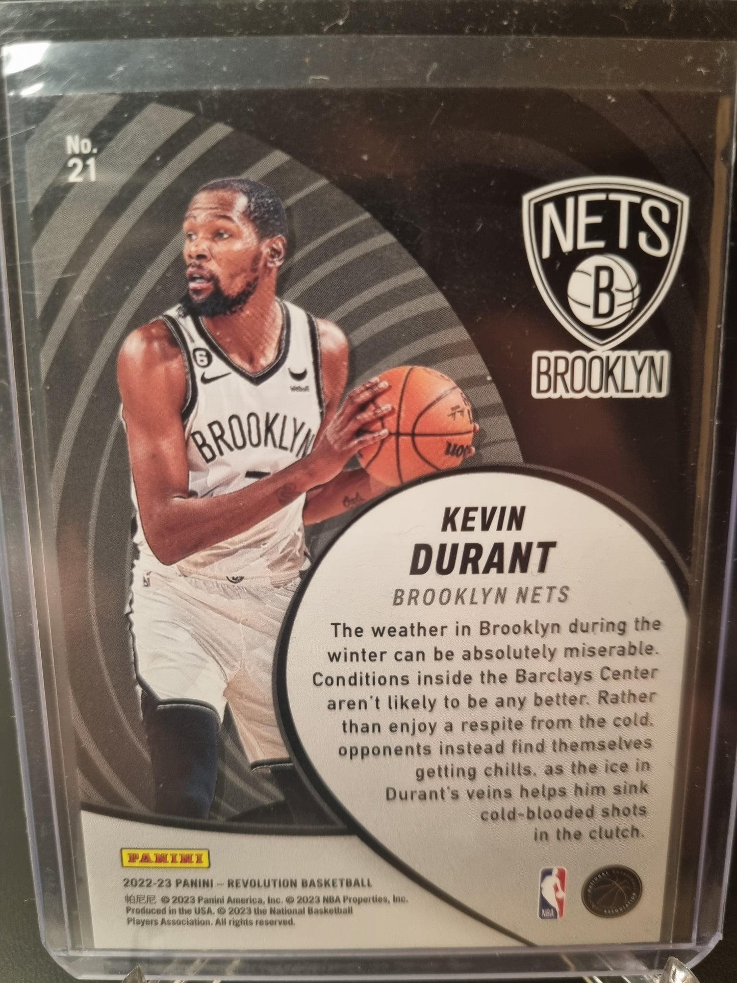 2022-23 Panini Revolution #21 Kevin Durant Vortex