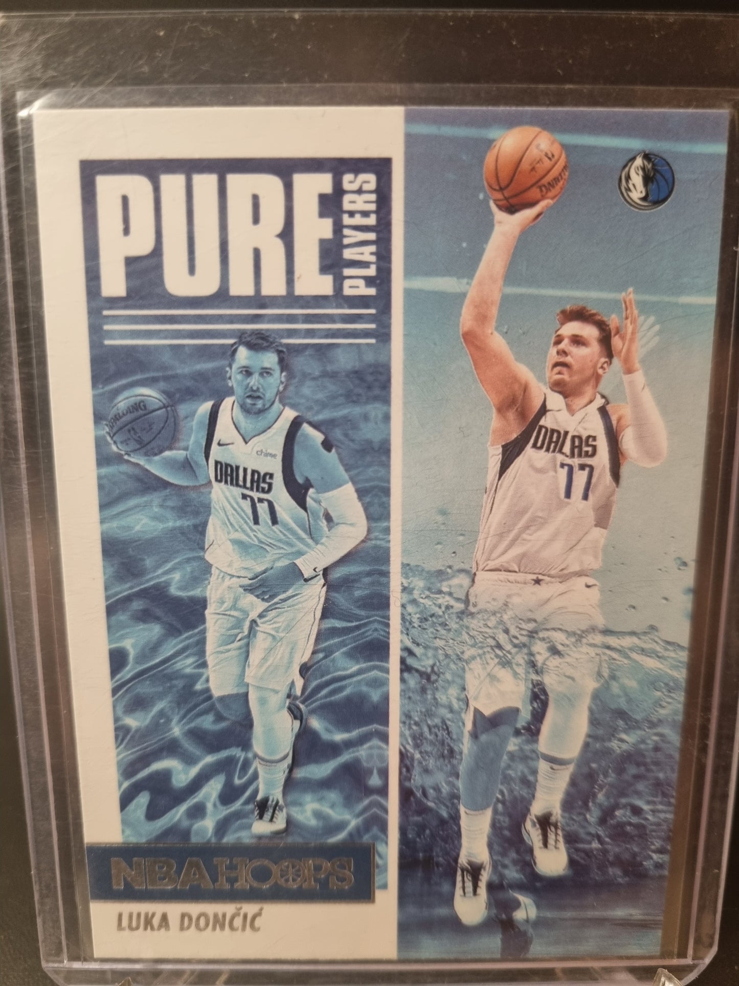 2021-22 Panini Hoops #9 Luka Doncic Pure Players