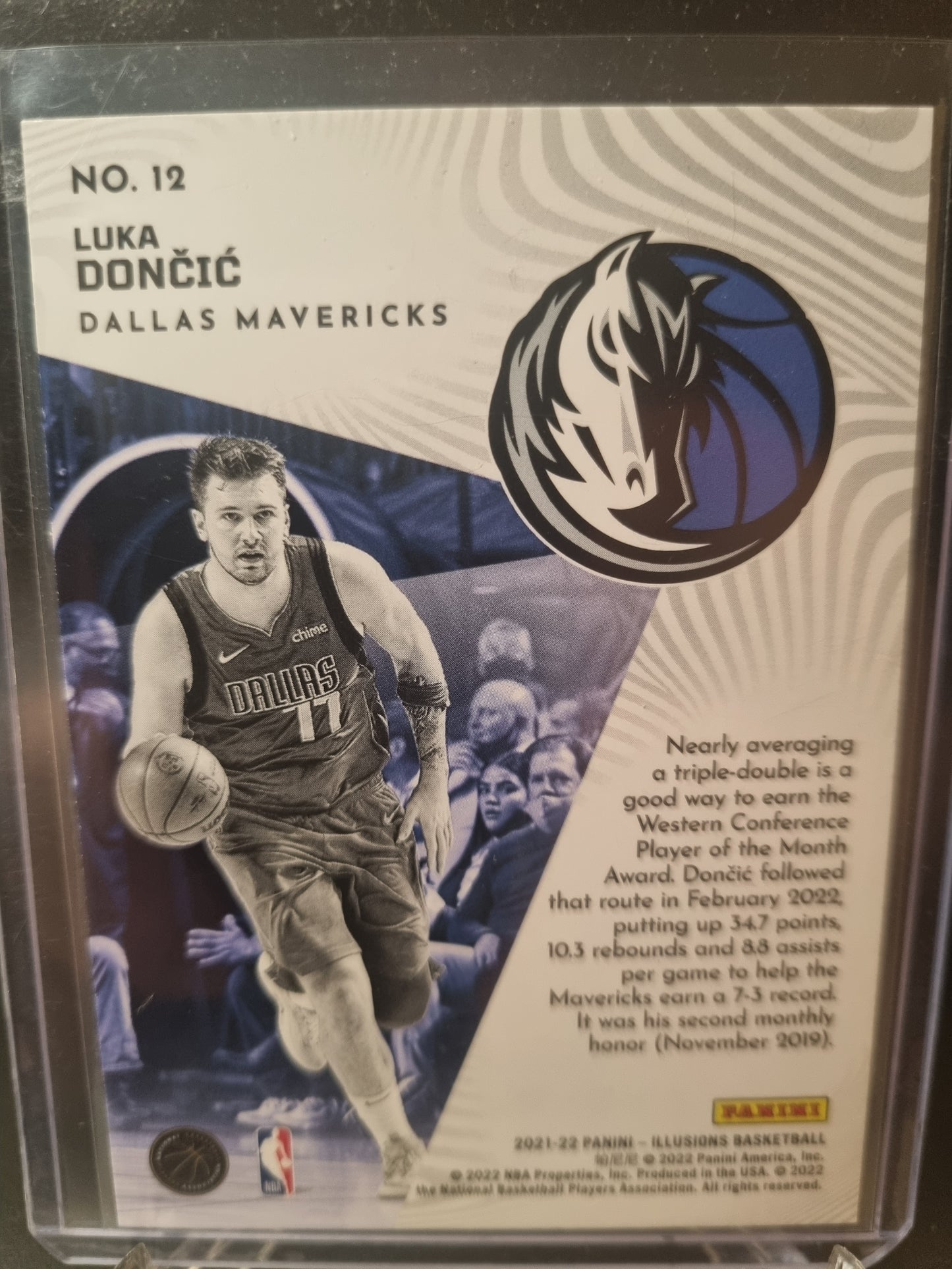 2021-22 Panini Illusions #12 Luka Doncic Franchise Favorites