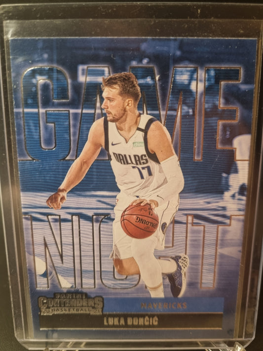 2020-21 Panini Contenders #9 Luka Doncic Game Night