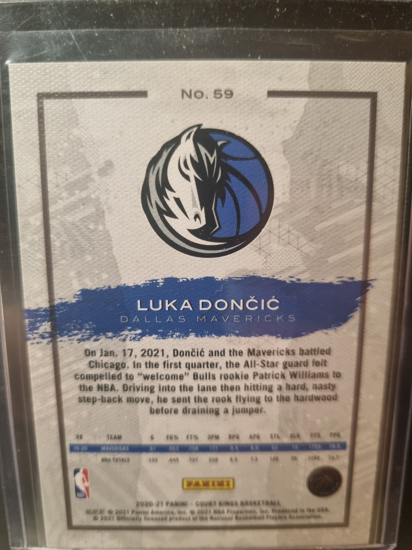 2022-23 Panini Court Kings #59 Luka Doncic