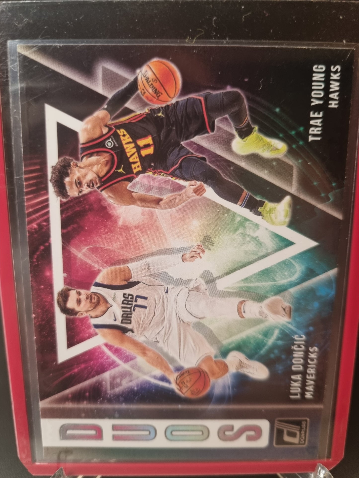 2021-22 Panini Donruss #2 Luka Doncic/Trae Young Duos