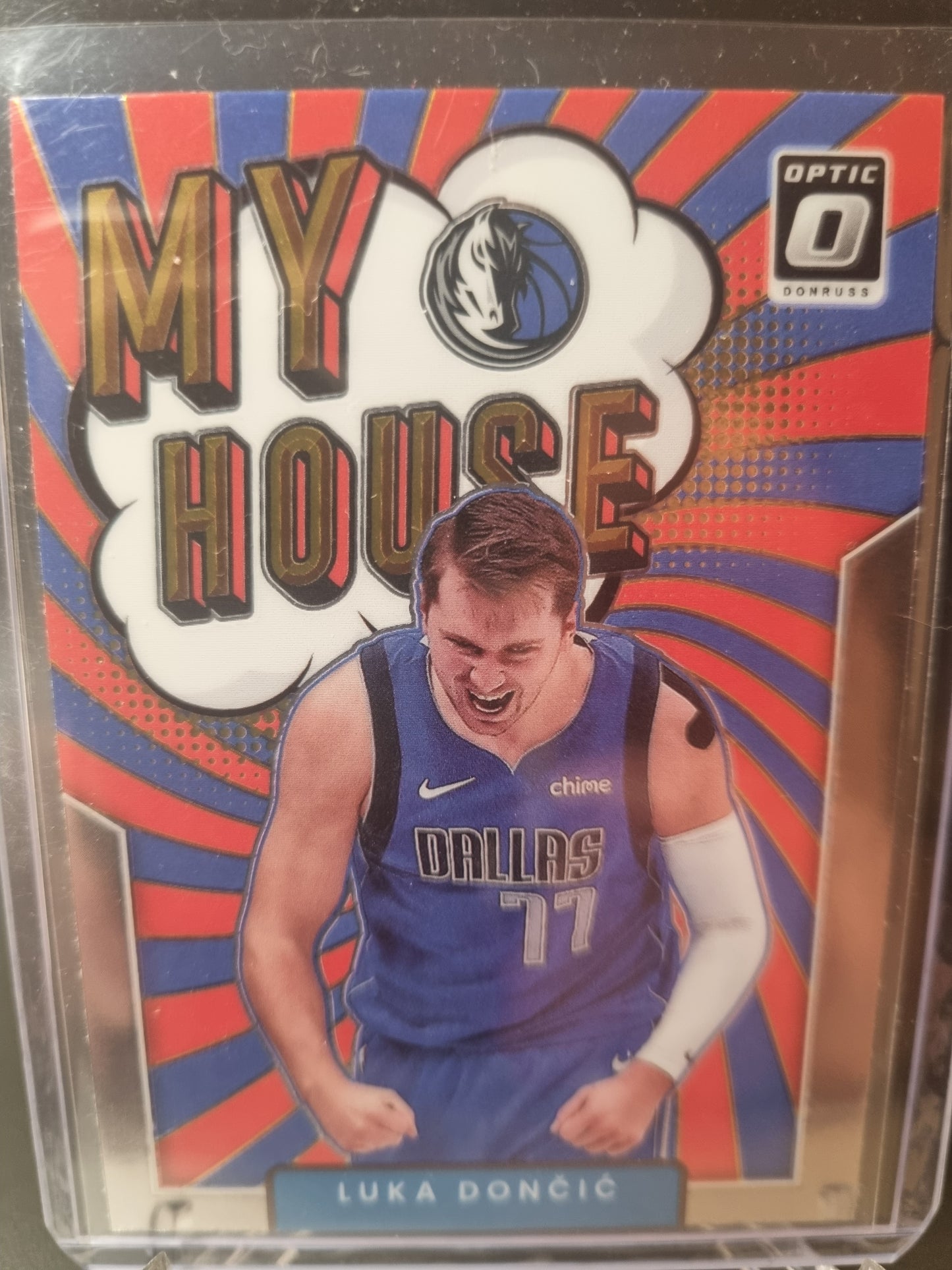 2021-22 Panini Donruss Optic #1 Luka Doncic My House