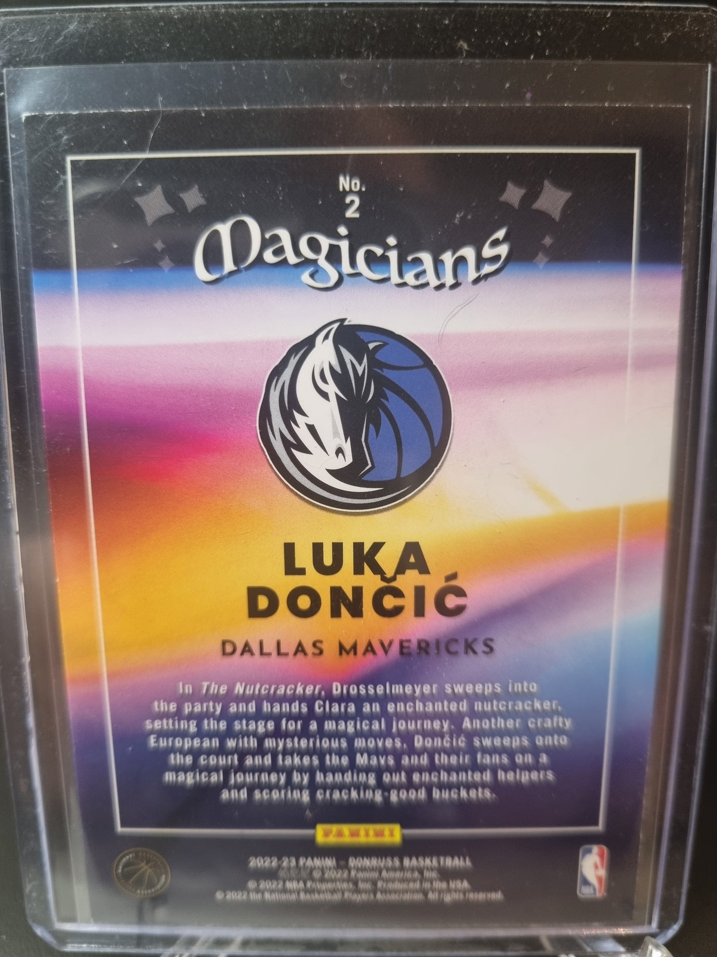 2022-23 Panini Donruss #2 Luka Doncic Magicians