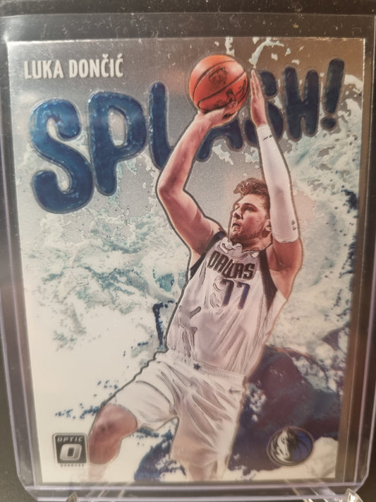 2021-22 Panini Donruss Optic #4 Luka Doncic Splash