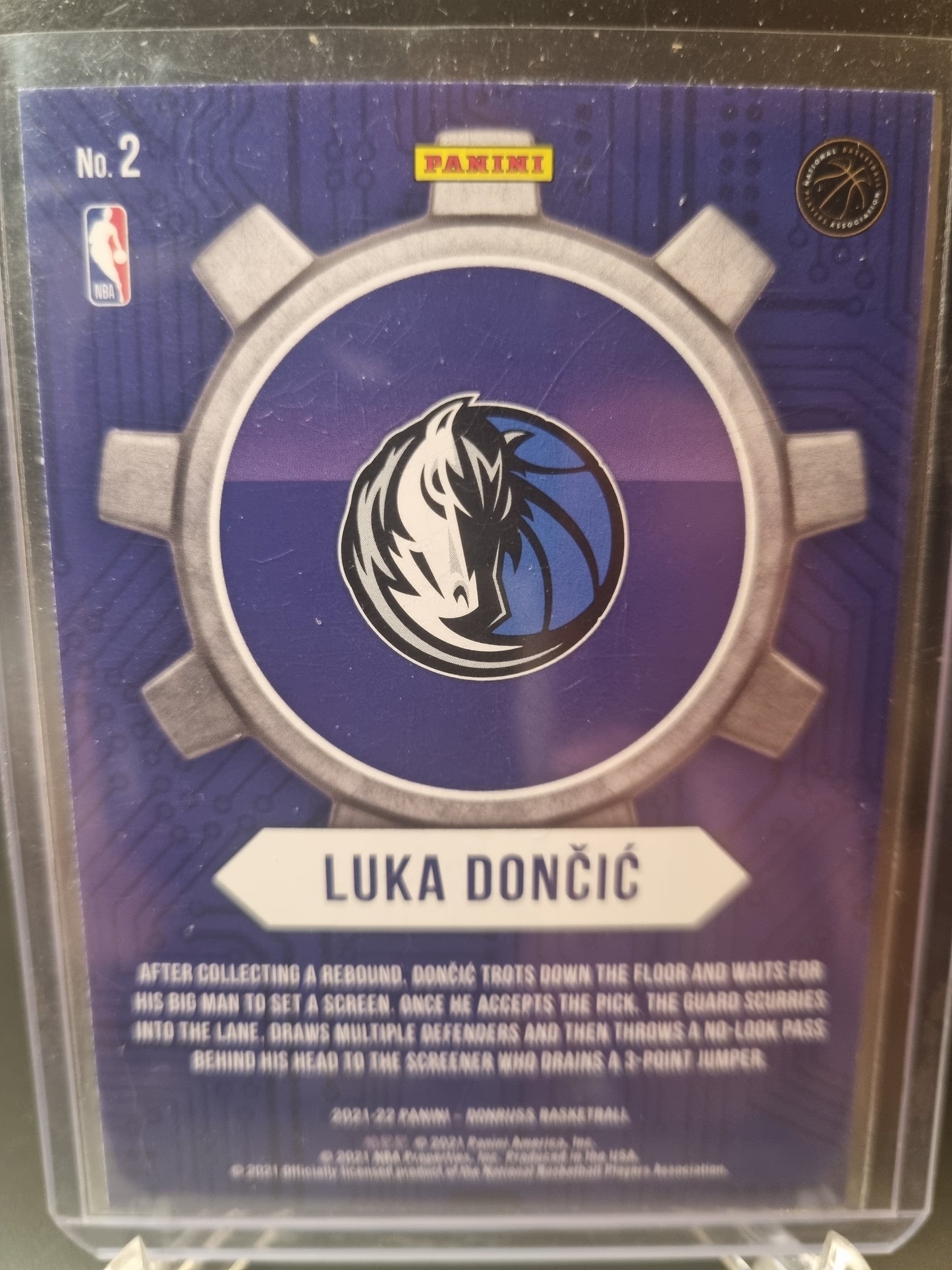 2021-22 Panini Donruss #2 Luka Doncic Craftsmen