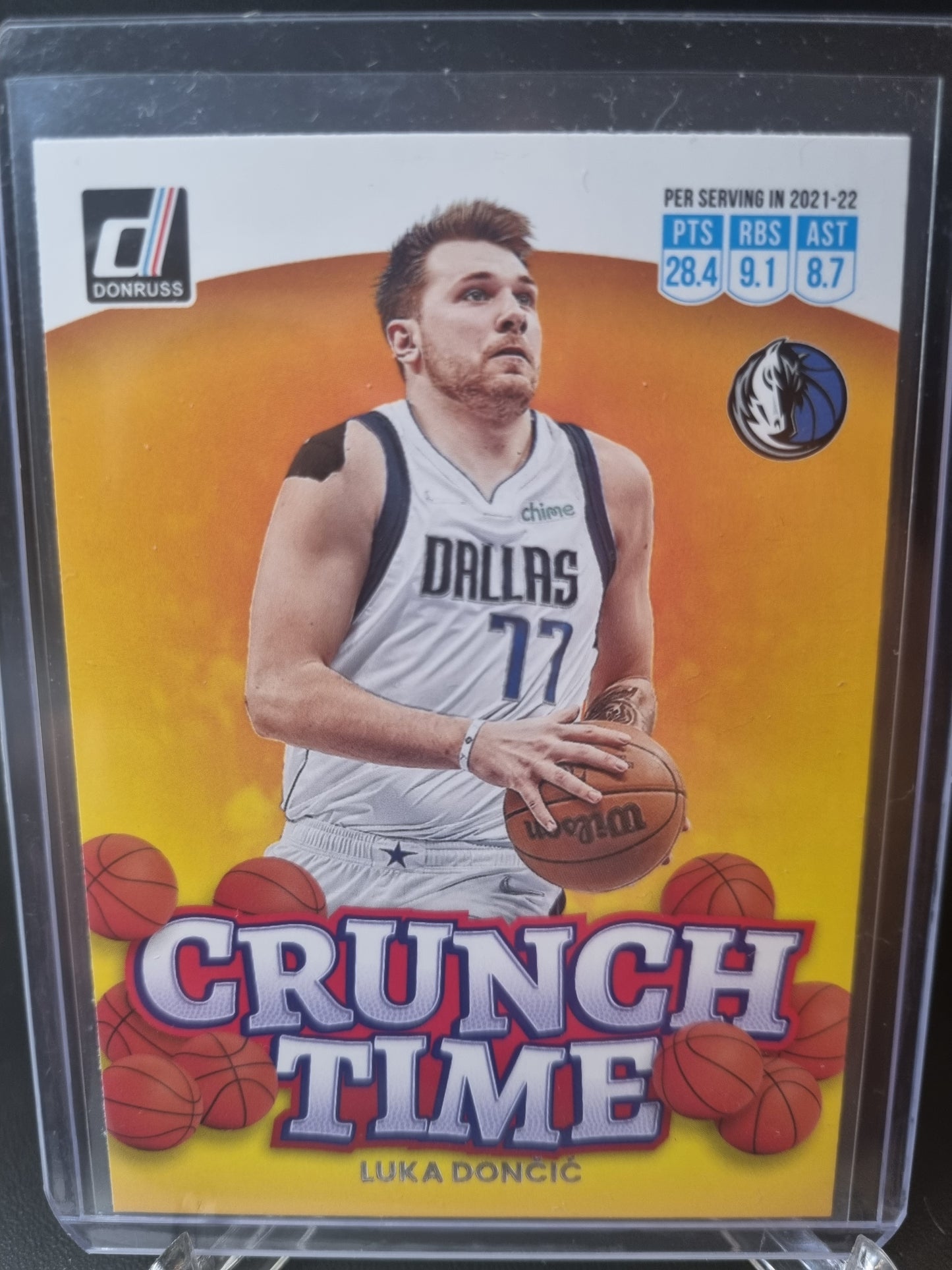 2022-23 Panini Donruss #1 Luka Doncic Crunch Time