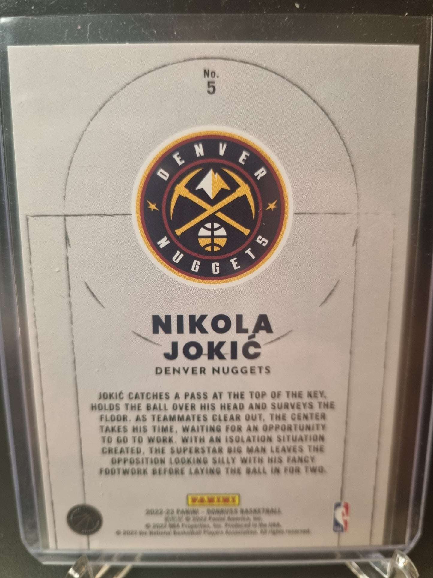 2022-23 Panini Donruss #5 Nikola Jokic Craftsmen