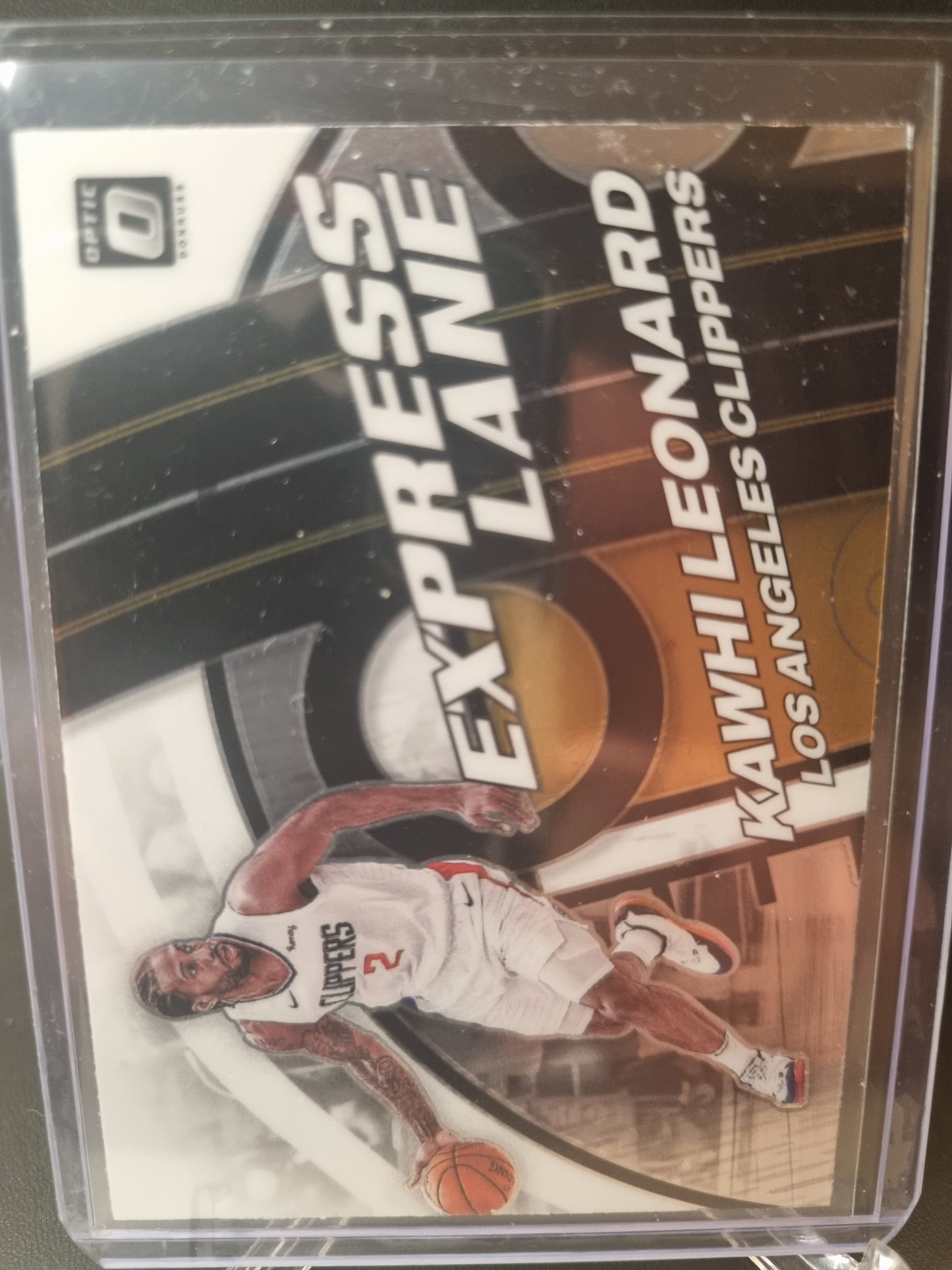 2021-22 Panini Donruss Optic #24 Kawhi Leonard Express Lane