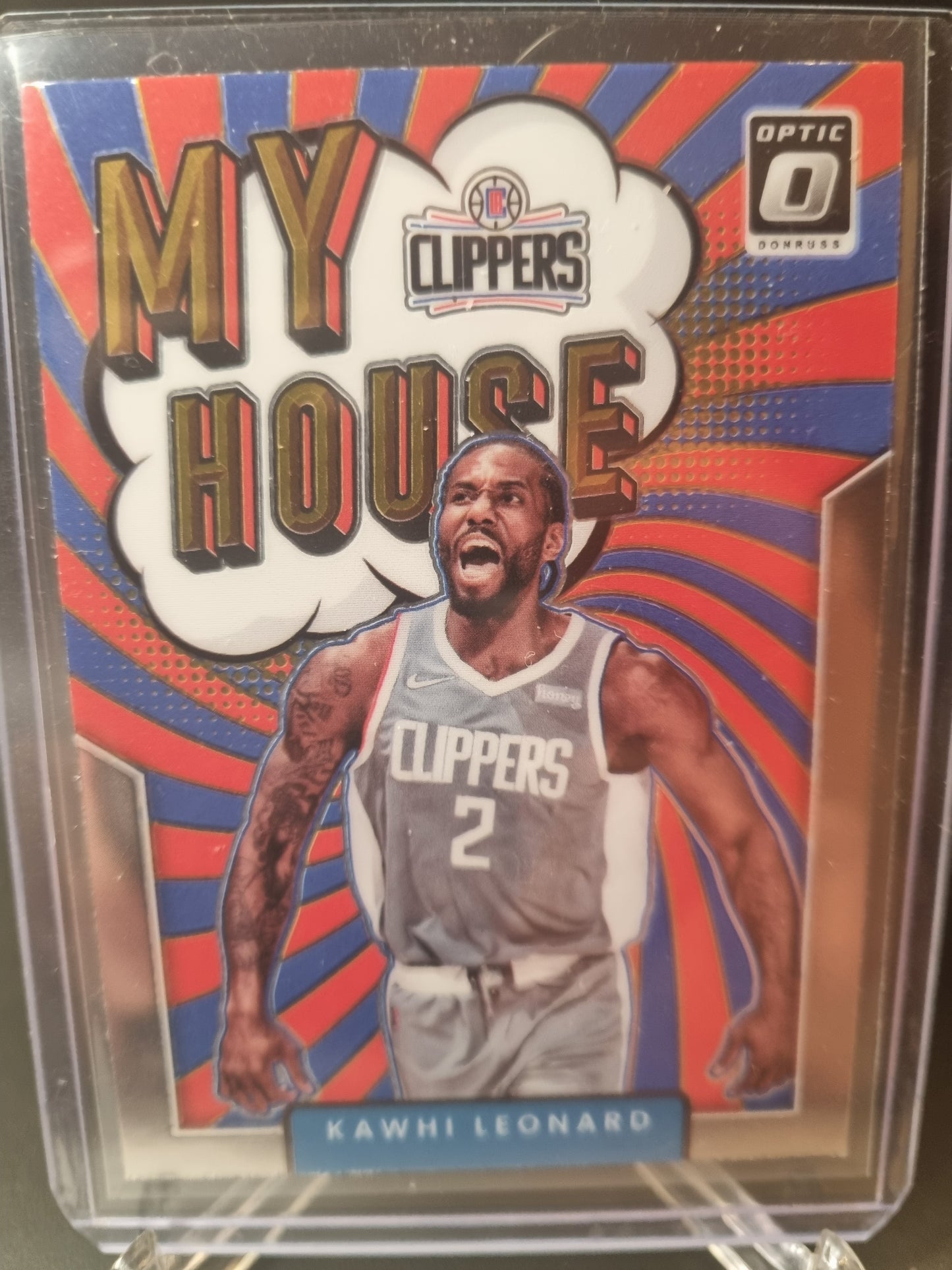 2021-22 Panini Donruss Optic #7 Kawhi Leonard My House